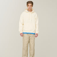 Vintage Washed Hoodie - Cream