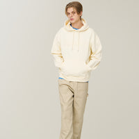 Vintage Washed Hoodie - Cream