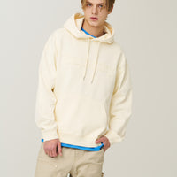 Vintage Washed Hoodie - Cream