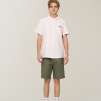 Core Short Sleeve Oxford Shirt - L/Pink
