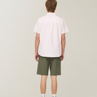 Core Short Sleeve Oxford Shirt - L/Pink