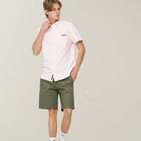 Core Short Sleeve Oxford Shirt - L/Pink