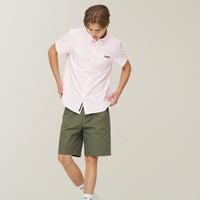 Core Short Sleeve Oxford Shirt - L/Pink