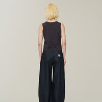 W Tattoo Sleeveless - D/Grey