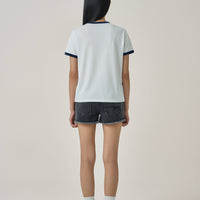 W Carnival Graphic Ringer T-Shirt