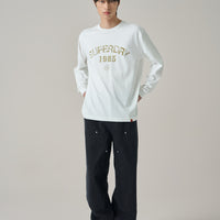 Vintage Letter Long Sleeve