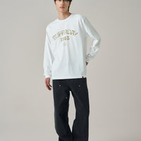 Vintage Letter Long Sleeve