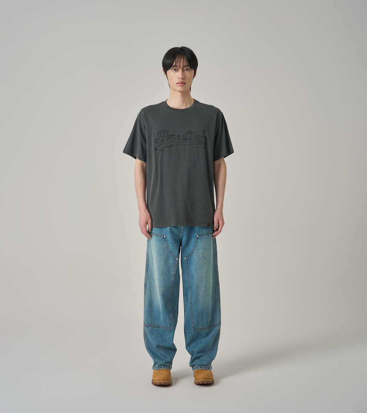 Double Knee Denim Carpenter Pants