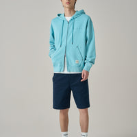 Vintage Faded Zip Up Hoodie