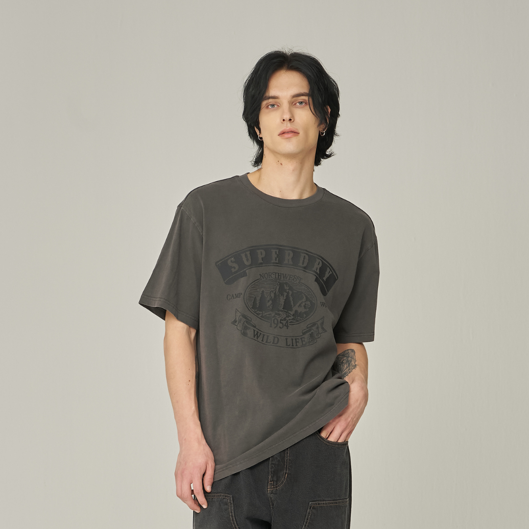 Over Fit Northwest Half T-Shirts