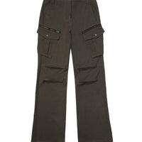 W Flared Cargo Pants