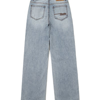 W Iconic Straight Fit Denim Pants