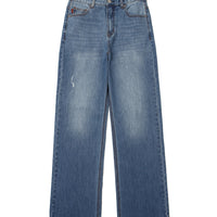 W Iconic Straight Fit Denim Pants