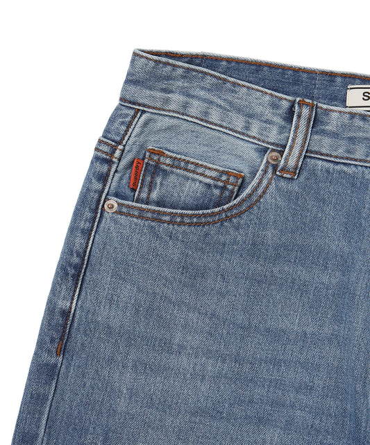 W Iconic Straight Fit Denim Pants