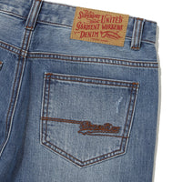 W Iconic Straight Fit Denim Pants