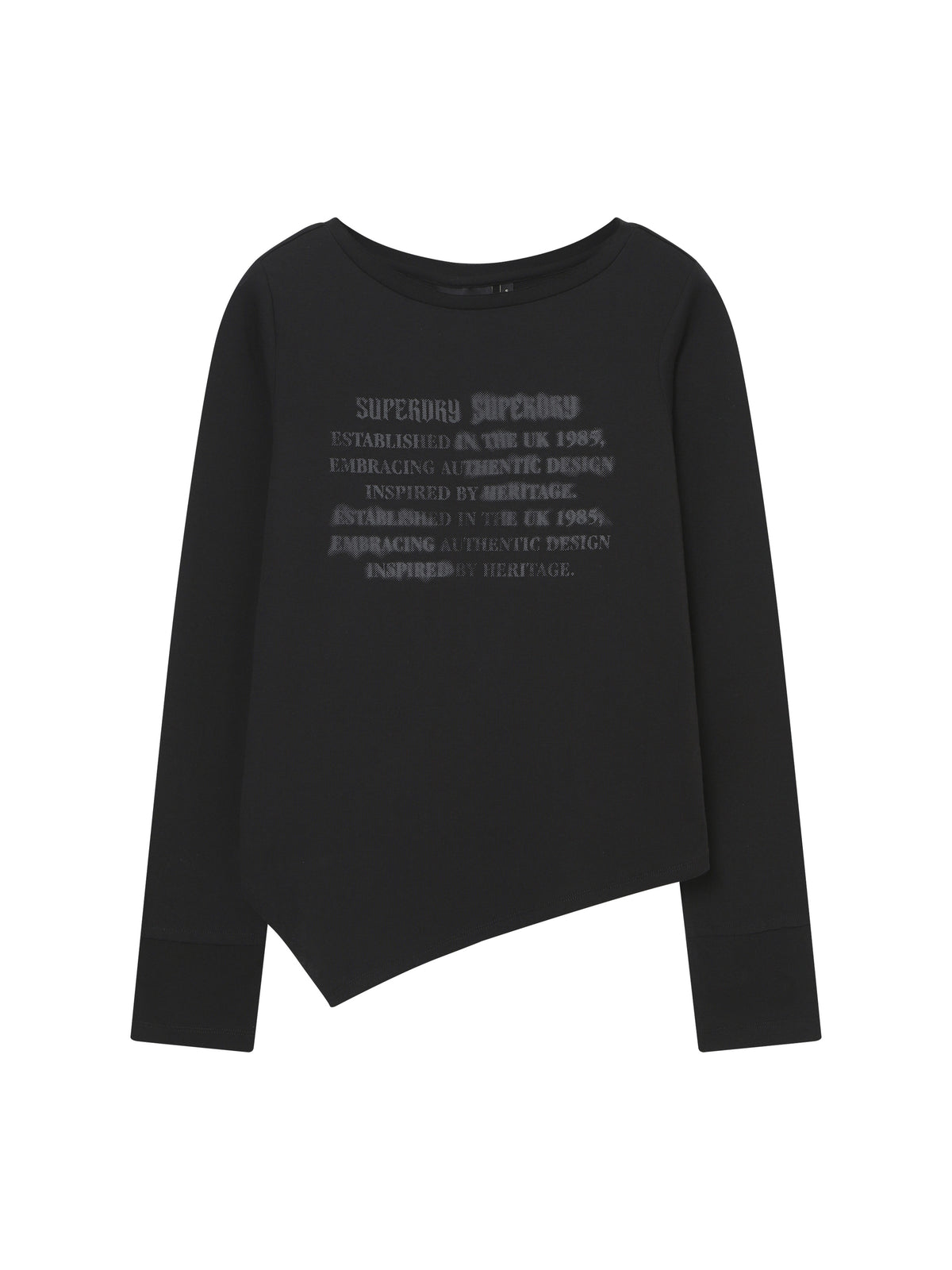 W Cutting Long Sleeve