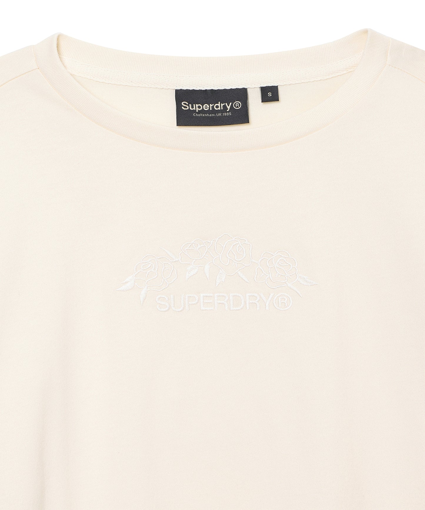 W Flower Embroidered Long Sleeve