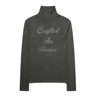 W Half-Neck Graphic Long Sleeve
