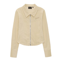 W Corduroy Zip-Up Shirt