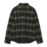W Oversized Check Shirt