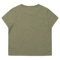 W Vintage Logo Crop T-Shirt - L/Khaki