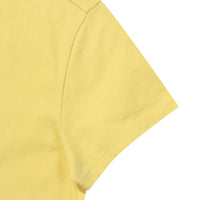 W Vintage Art Crop T-Shirt - Yellow