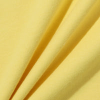 W Vintage Art Crop T-Shirt - Yellow