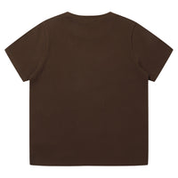 W Hotfix Logo T-Shirt - Brown