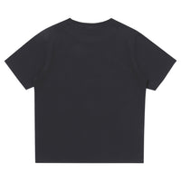 W Watercolor Graphic T-Shirt - Black