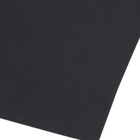 W Watercolor Graphic T-Shirt - Black