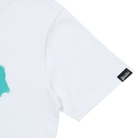 W Watercolor Graphic T-Shirt - White