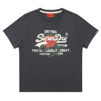 W Rose T-Shirt - Charcoal
