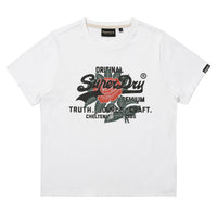 W Rose T-Shirt - White