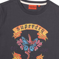W Tattoo T-Shirt - D/Grey