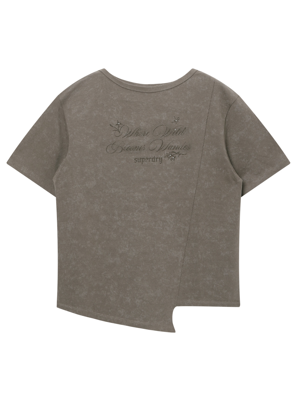Side Slit Vintage T-Shirt