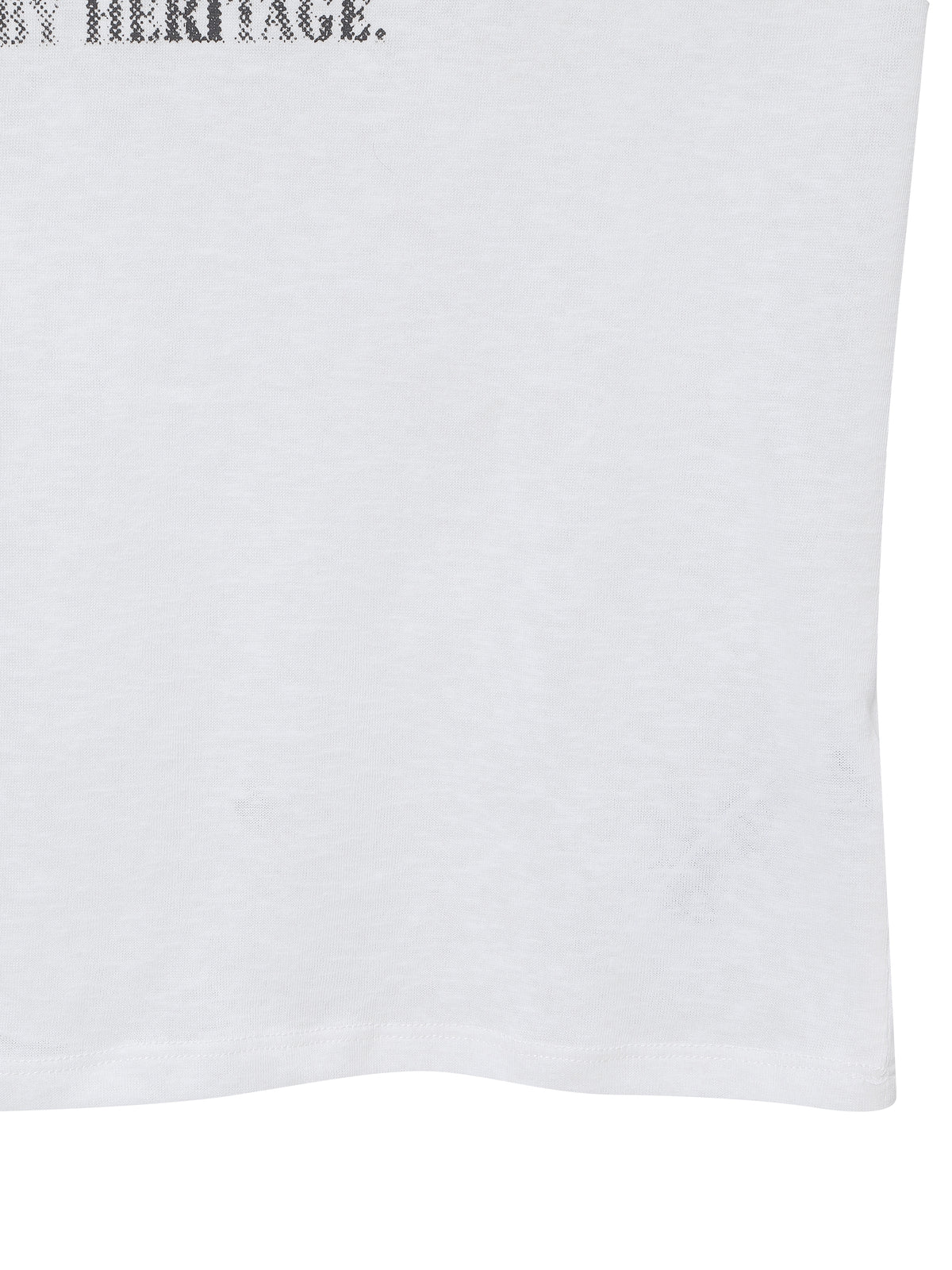 W Vintage Lettering T-Shirt