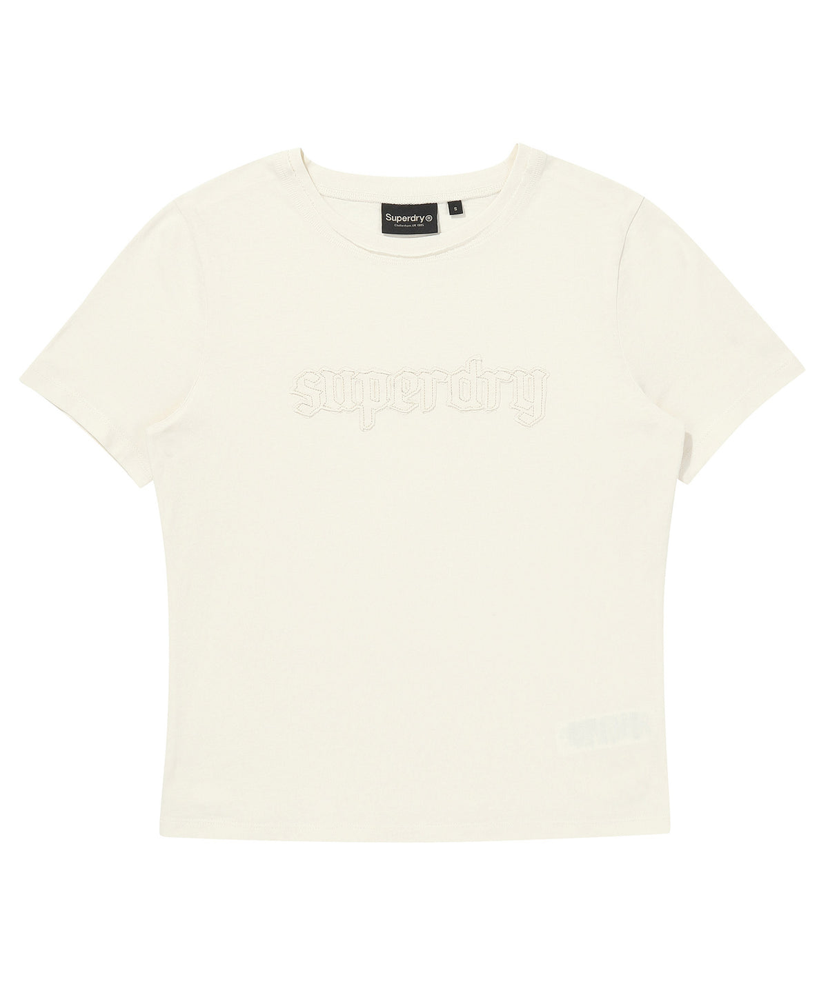 W Vintage Logo Patch T-Shirt 2