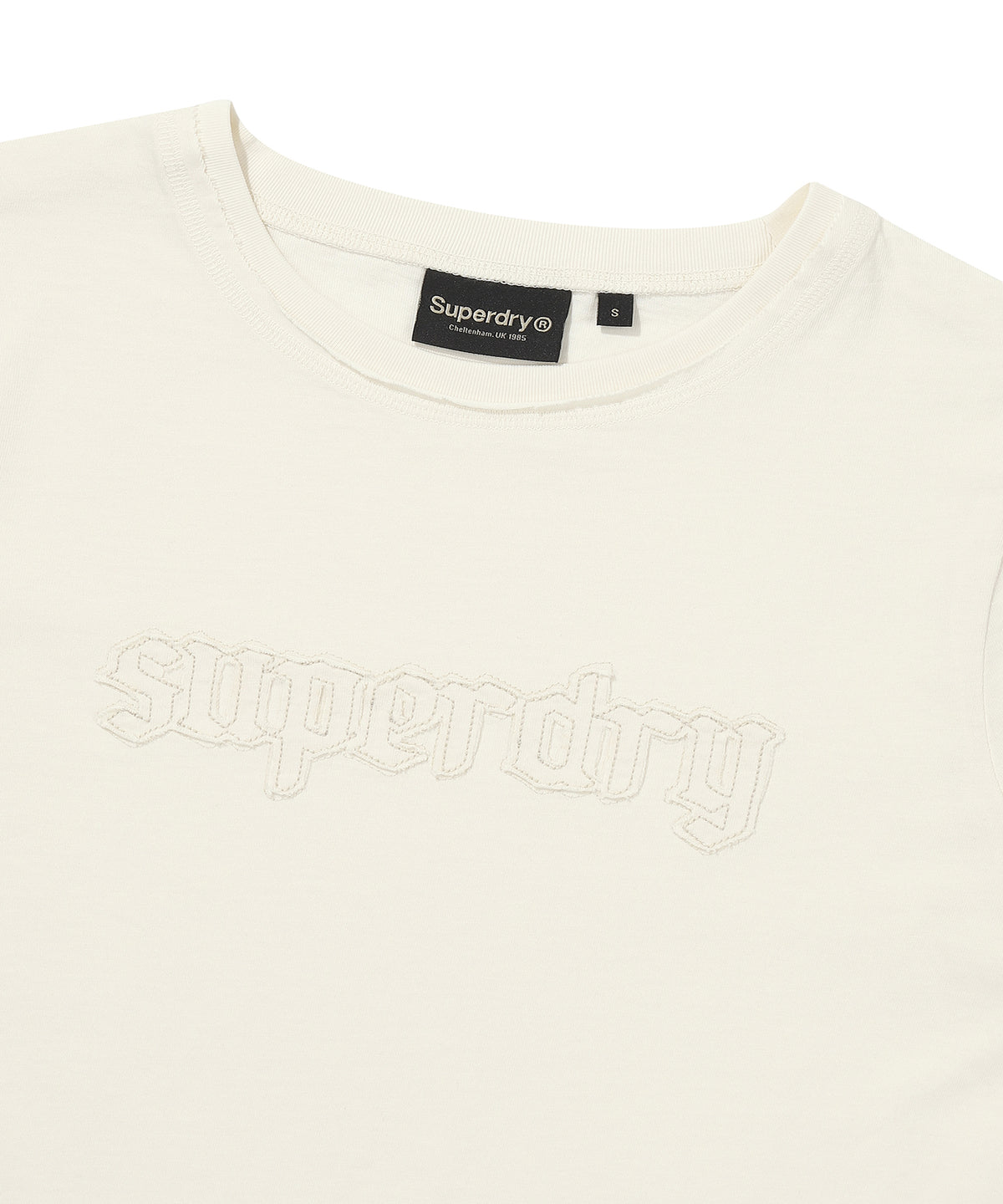 W Vintage Logo Patch T-Shirt 2