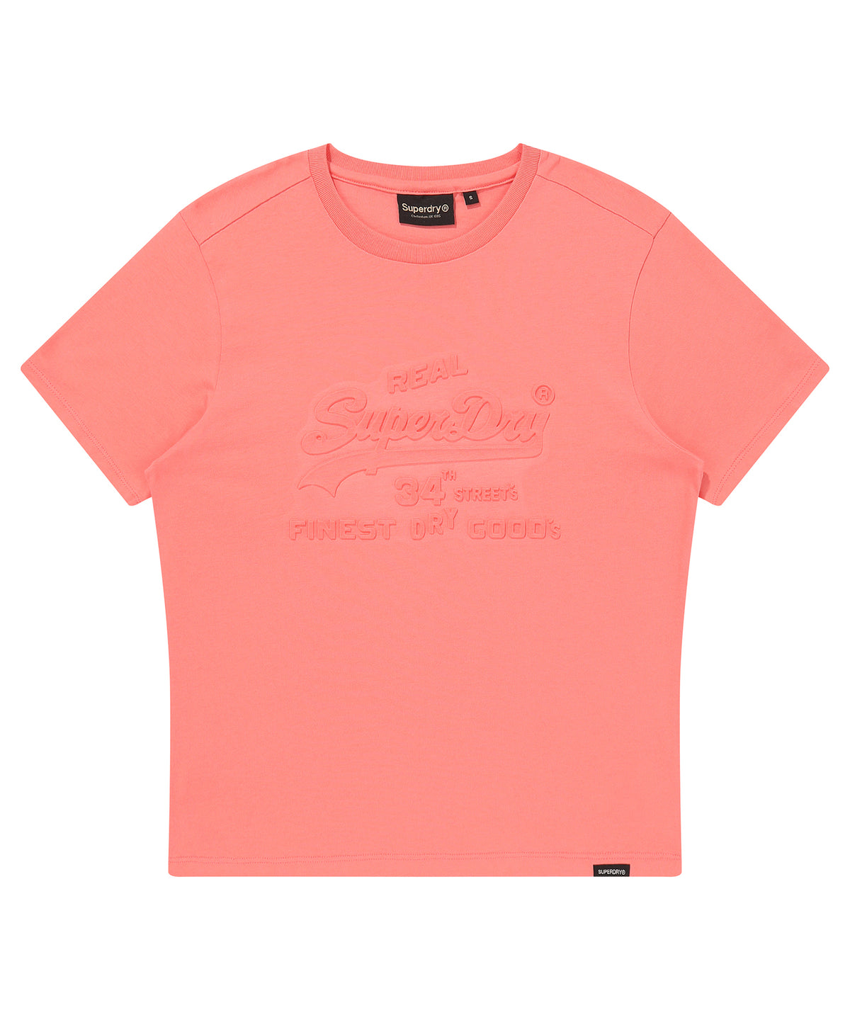 W Logo Embossed T-Shirt