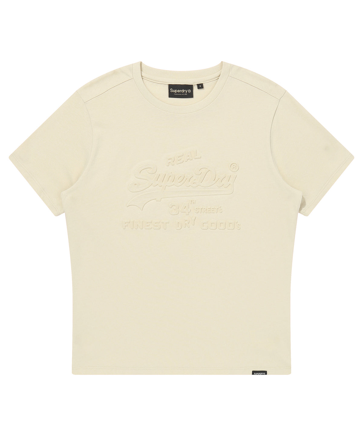 W Logo Embossed T-Shirt