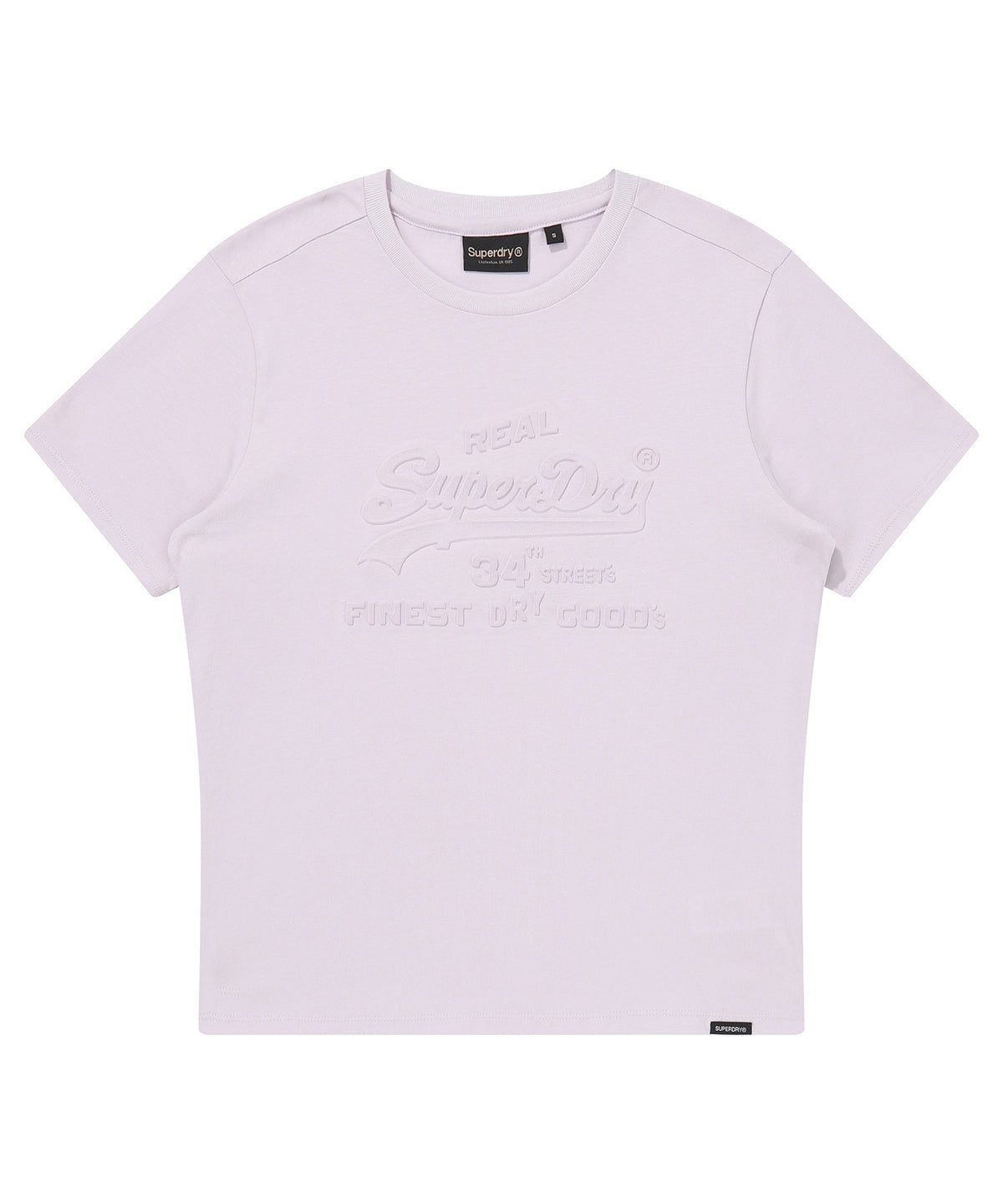 W Logo Embossed T-Shirt