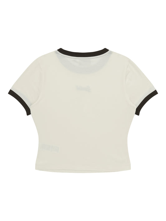 W OG Logo Ringer T-Shirt