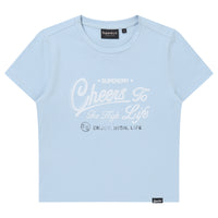 W Vintage Script Crop T-Shirt
