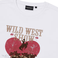 W Vintage Heart Graphic T-Shirt