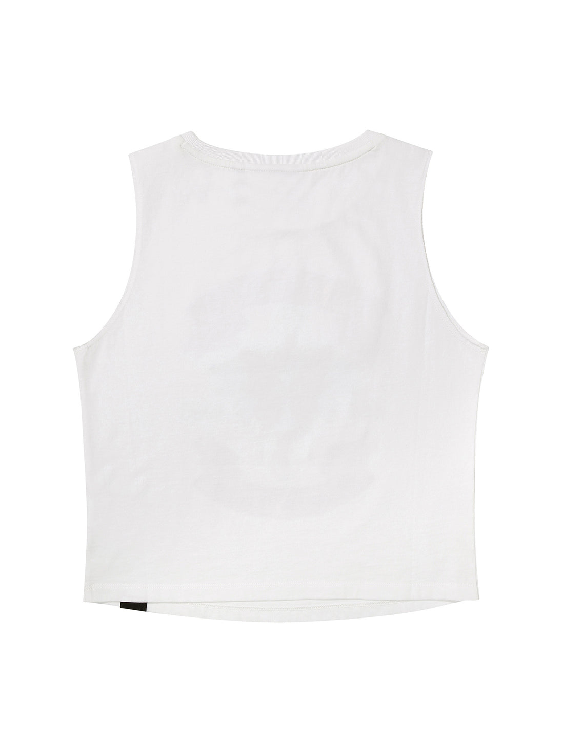 W Tattoo Sleeveless - White