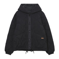 W Hood Quilted Jacket