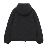 W Hood Quilted Jacket