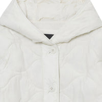 W Hood Quilted Jacket