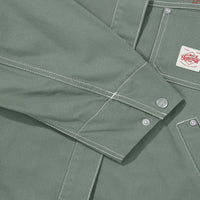 W Zip Through Chore Jacket - Khaki