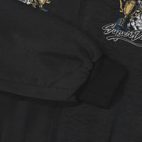 W Skating Club Crop Sukajan Jacket - Black